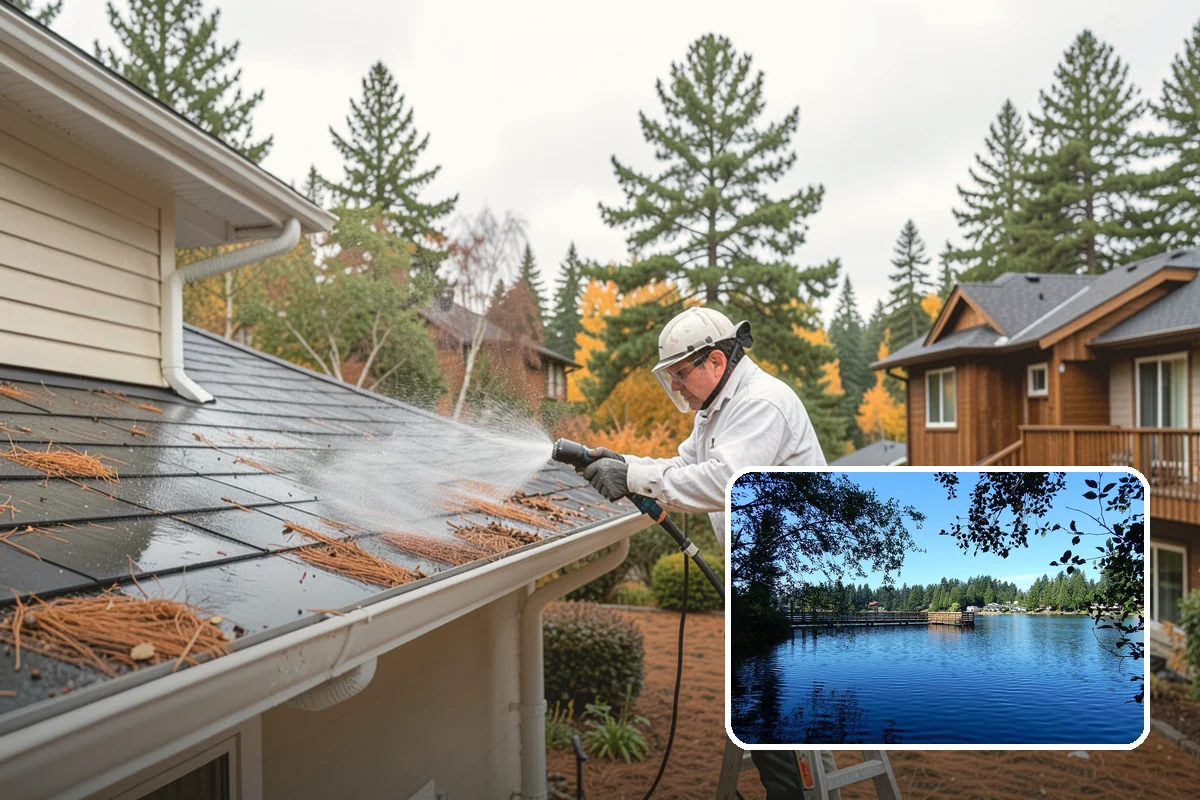 Property Refresh Cleaning in Federal Way, King County, WA - Restores a neglected exterior in one comprehensive visit
