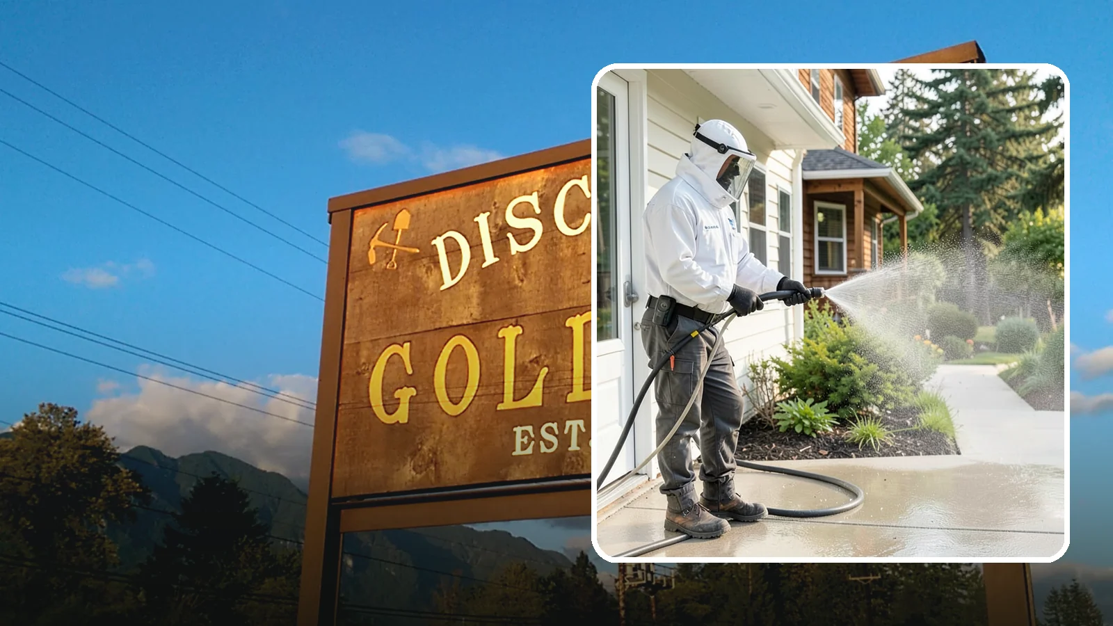 Property Refresh Cleaning in Gold Bar, Snohomish County, WA - Property refresh cleaning gives a home or building a full exterior reset to restore appearance after a period of neglected upkeep.