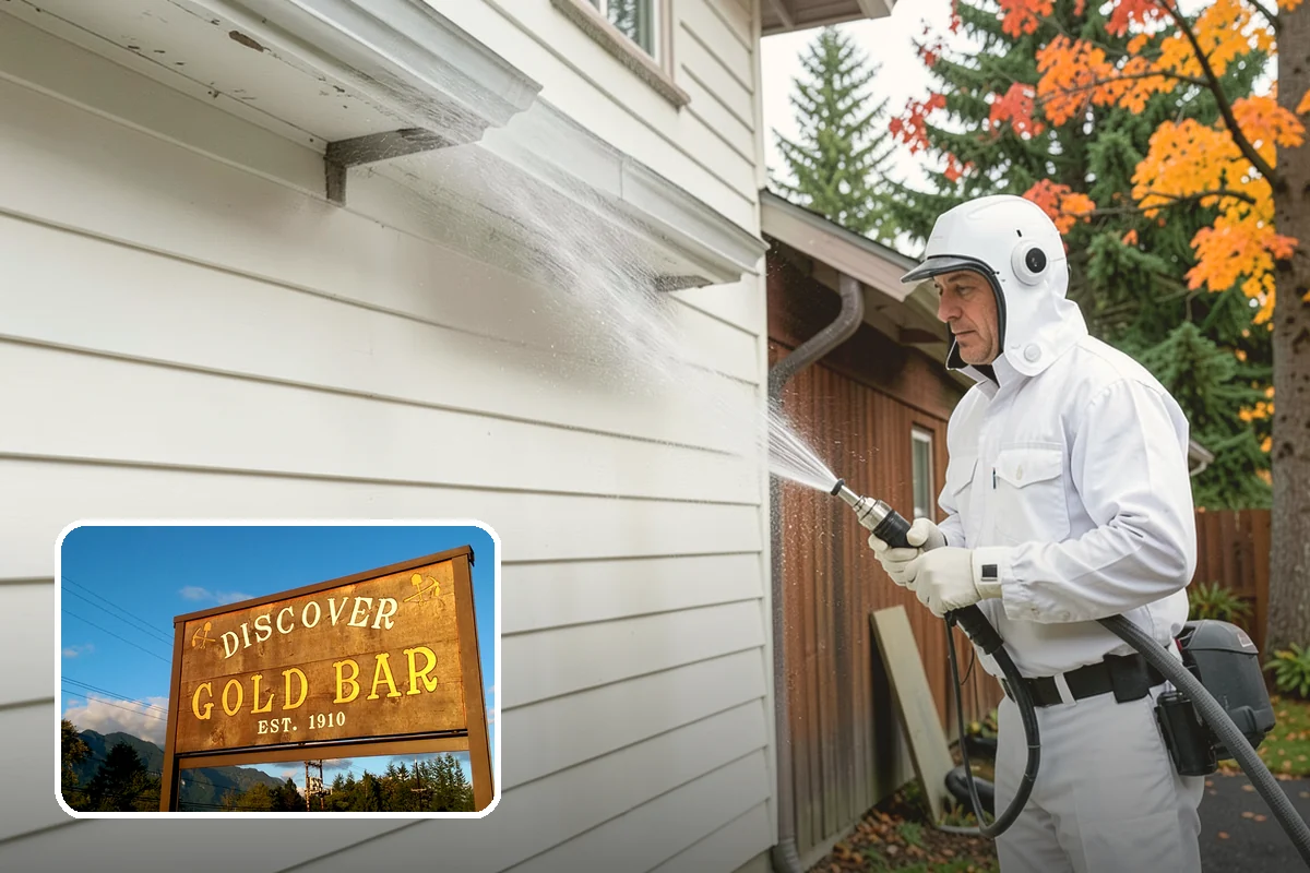 Property Refresh Cleaning in Gold Bar, Snohomish County, WA - Restores a neglected exterior in one comprehensive visit