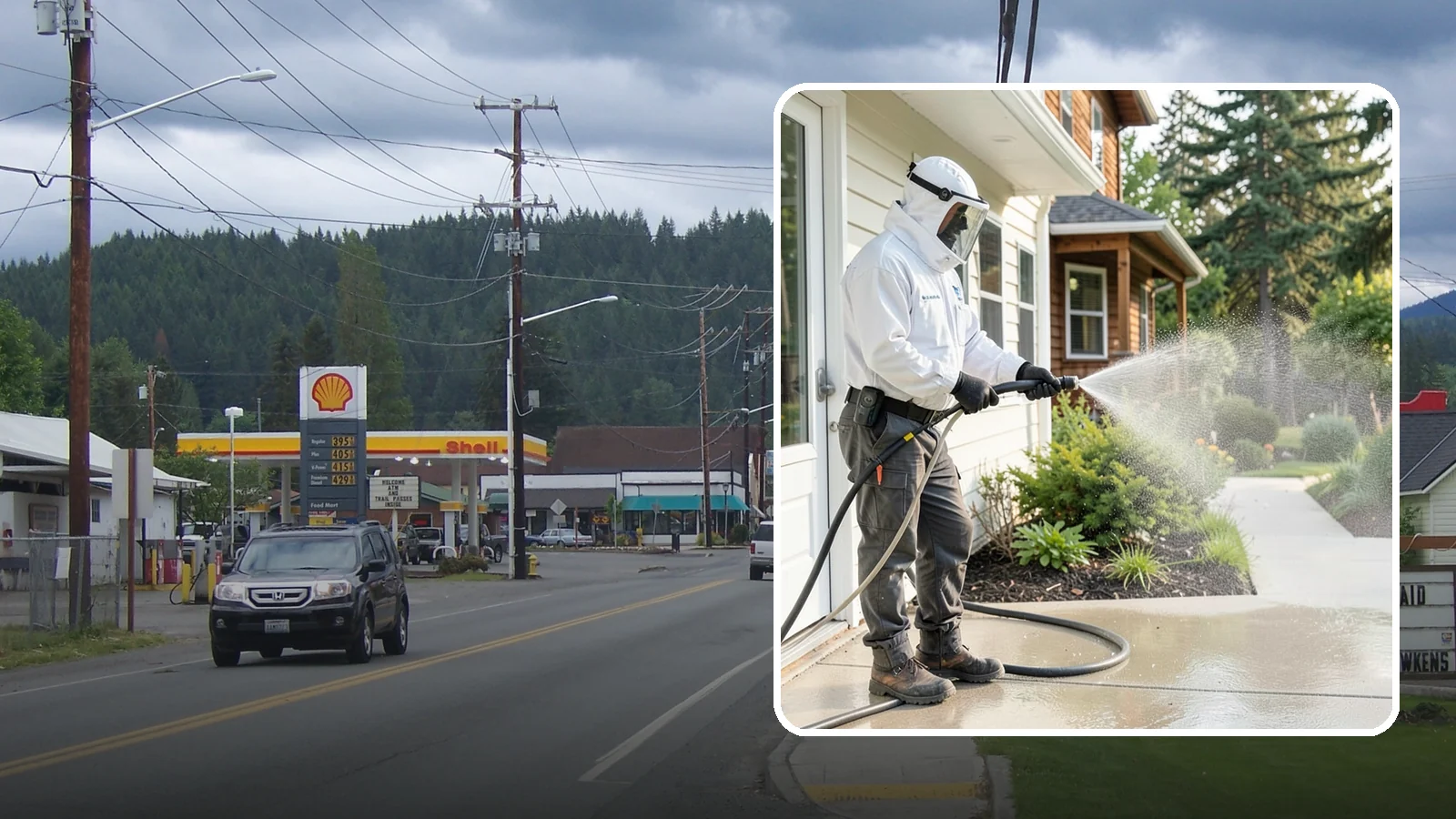 Property Refresh Cleaning in Granite Falls, Snohomish County, WA - Property refresh cleaning gives a home or building a full exterior reset to restore appearance after a period of neglected upkeep.