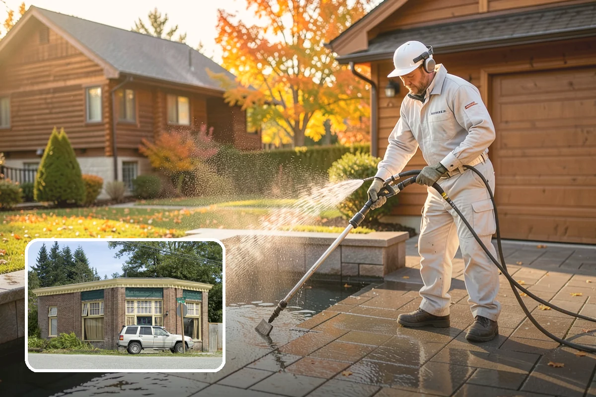 Property Refresh Cleaning in Hamilton, Skagit County, WA - Restores a neglected exterior in one comprehensive visit