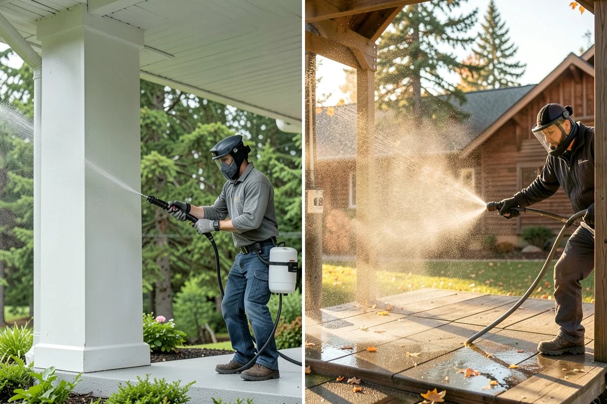 Property Refresh Cleaning in Hunts Point, King County, WA - Assess every exterior surface and rank the worst areas