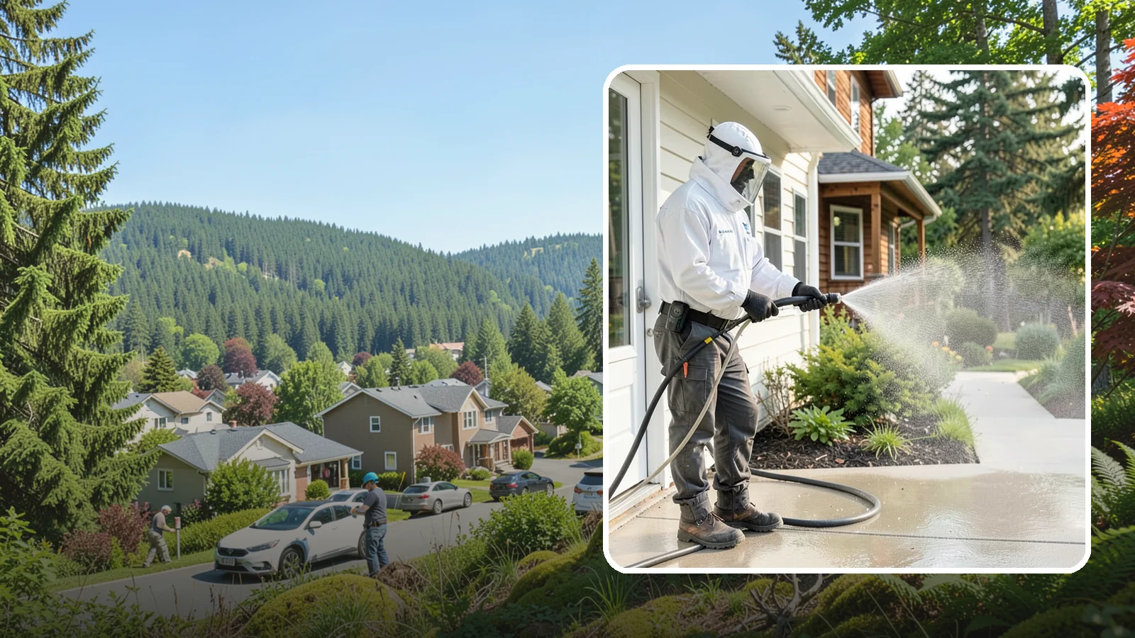 Property Refresh Cleaning in Index, Snohomish County, WA - Property refresh cleaning gives a home or building a full exterior reset to restore appearance after a period of neglected upkeep.