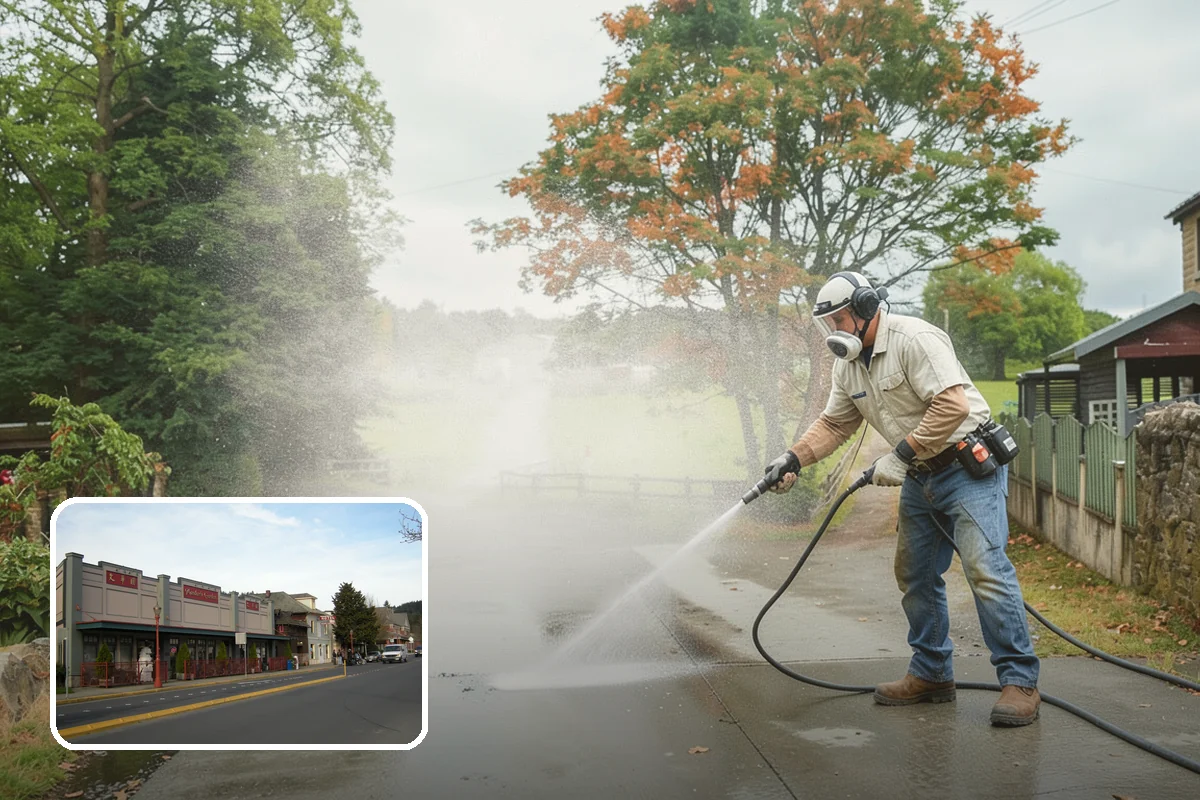 Property Refresh Cleaning in Issaquah, King County, WA - Restores a neglected exterior in one comprehensive visit
