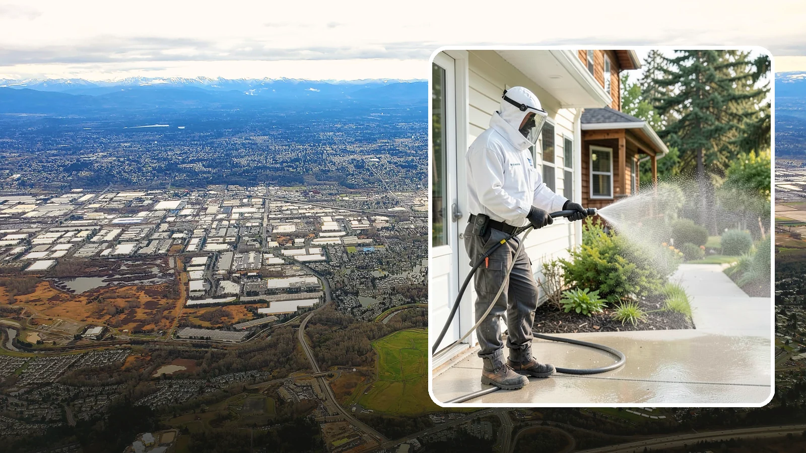 Property Refresh Cleaning in Kent, King County, WA - Property refresh cleaning gives a home or building a full exterior reset to restore appearance after a period of neglected upkeep.
