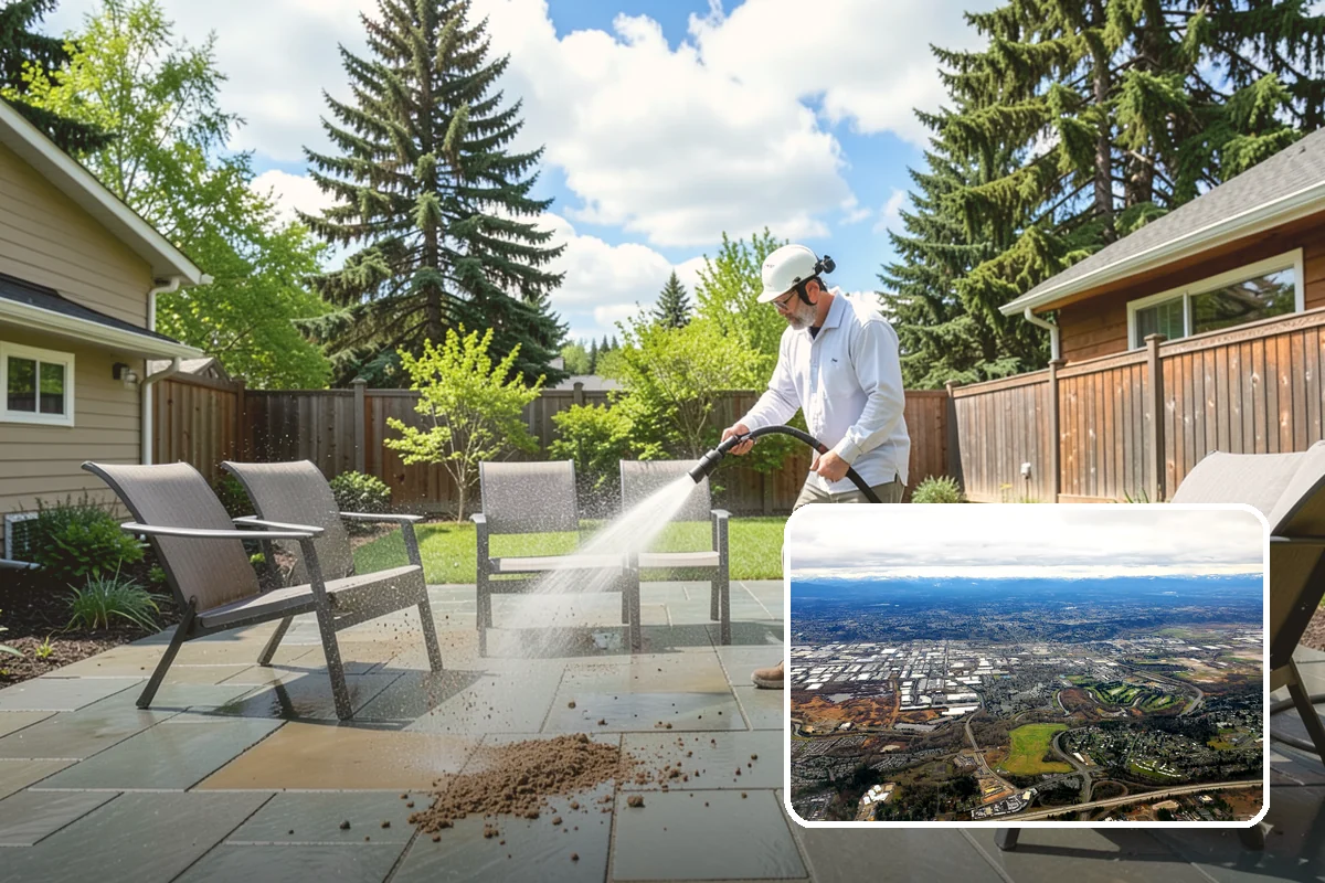 Property Refresh Cleaning in Kent, King County, WA - Restores a neglected exterior in one comprehensive visit