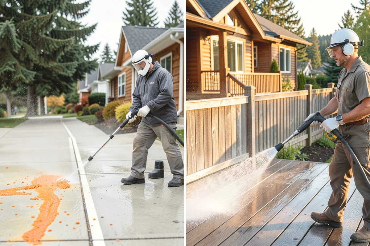 Property Refresh Cleaning in La Conner, Skagit County, WA - Assess every exterior surface and rank the worst areas