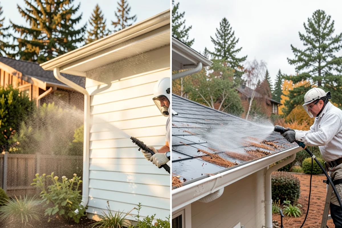 Property Refresh Cleaning in Lake Forest Park, King County, WA - Assess every exterior surface and rank the worst areas