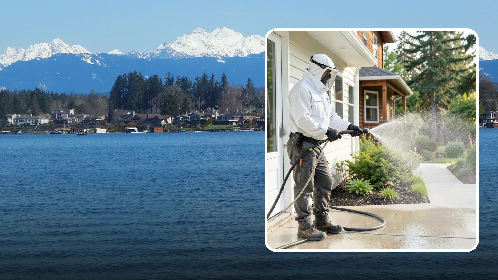 Property Refresh Cleaning in Lake Stevens, Snohomish County, WA - Property refresh cleaning gives a home or building a full exterior reset to restore appearance after a period of neglected upkeep.