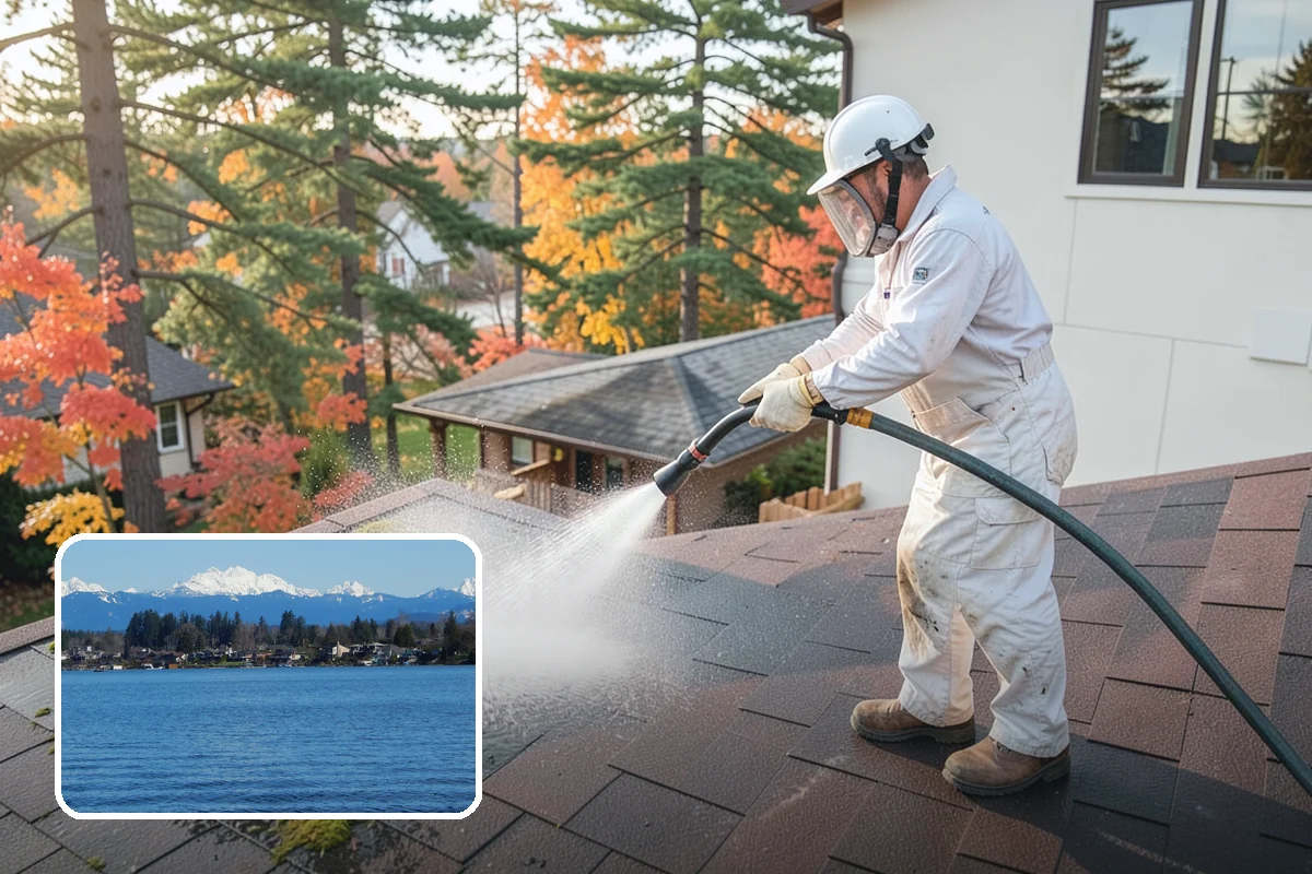Property Refresh Cleaning in Lake Stevens, Snohomish County, WA - Restores a neglected exterior in one comprehensive visit