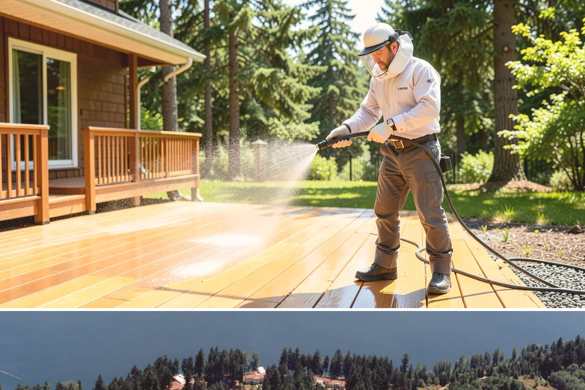 Property Refresh Cleaning in Lakewood, Pierce County, WA - Any dry-enough window works, though late spring and early fall in Washington offer the most reliable conditions for a full...