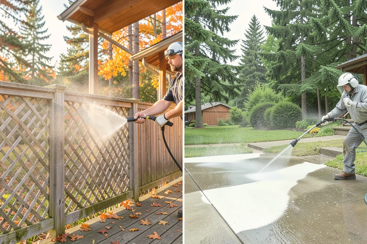 Property Refresh Cleaning in Langley, Island County, WA - Assess every exterior surface and rank the worst areas