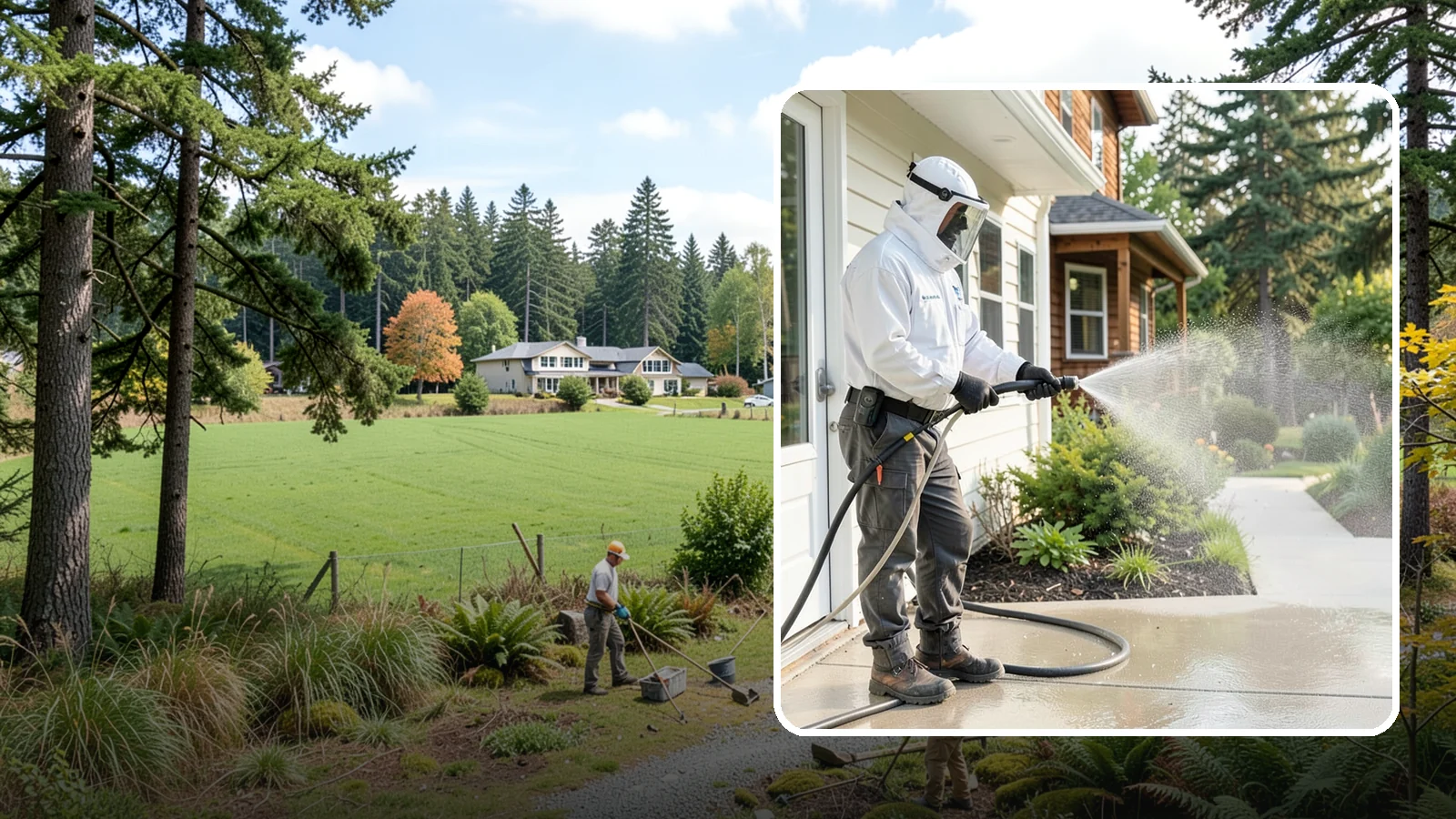 Property Refresh Cleaning in Lyman, Skagit County, WA - Property refresh cleaning gives a home or building a full exterior reset to restore appearance after a period of neglected upkeep.