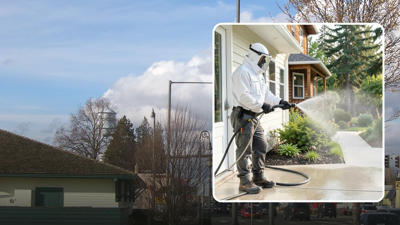 Property Refresh Cleaning in Marysville, Snohomish County, WA - Property refresh cleaning gives a home or building a full exterior reset to restore appearance after a period of neglected upkeep.