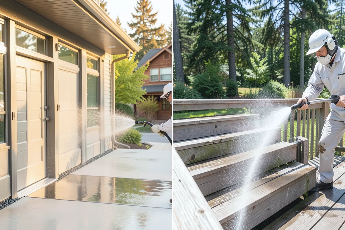 Property Refresh Cleaning in Marysville, Snohomish County, WA - Assess every exterior surface and rank the worst areas