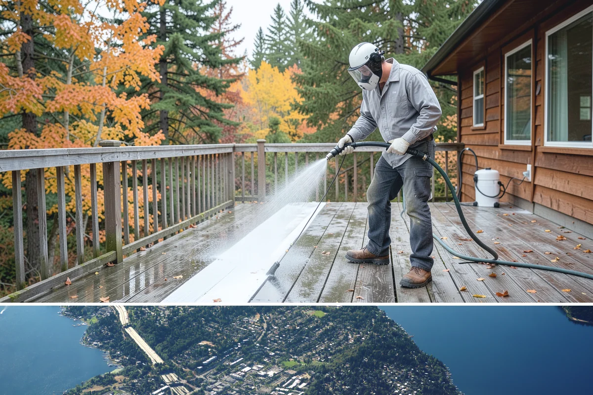 Property Refresh Cleaning in Mercer Island, King County, WA - Any dry-enough window works, though late spring and early fall in Washington offer the most reliable conditions for a full...
