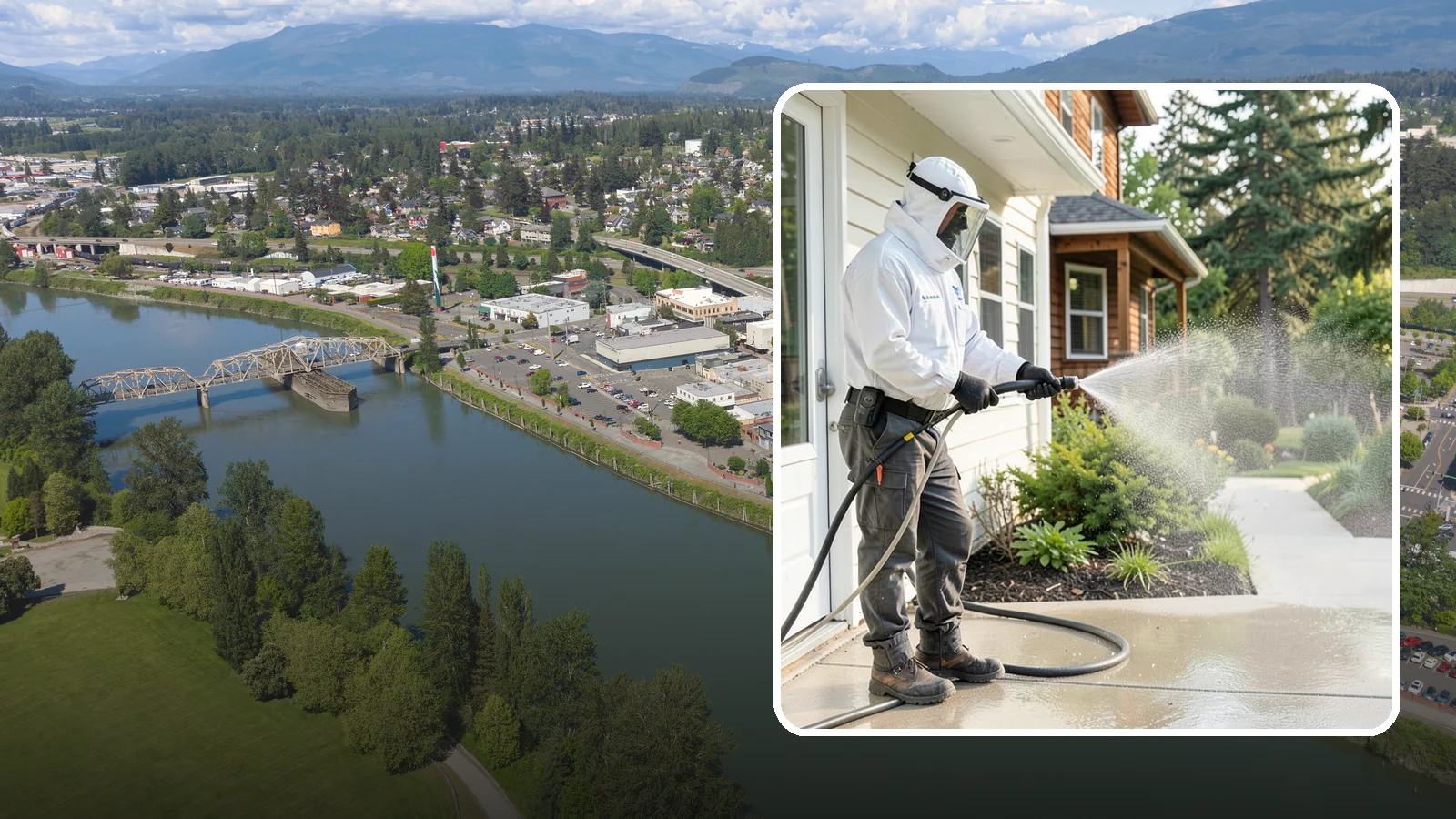 Property Refresh Cleaning in Mount Vernon, Skagit County, WA - Property refresh cleaning gives a home or building a full exterior reset to restore appearance after a period of neglected upkeep.