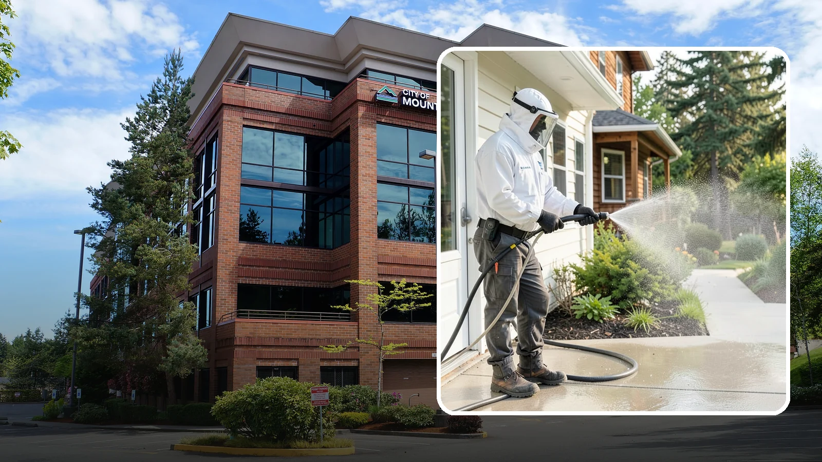 Property Refresh Cleaning in Mountlake Terrace, Snohomish County, WA - Property refresh cleaning gives a home or building a full exterior reset to restore appearance after a period of neglected upkeep.