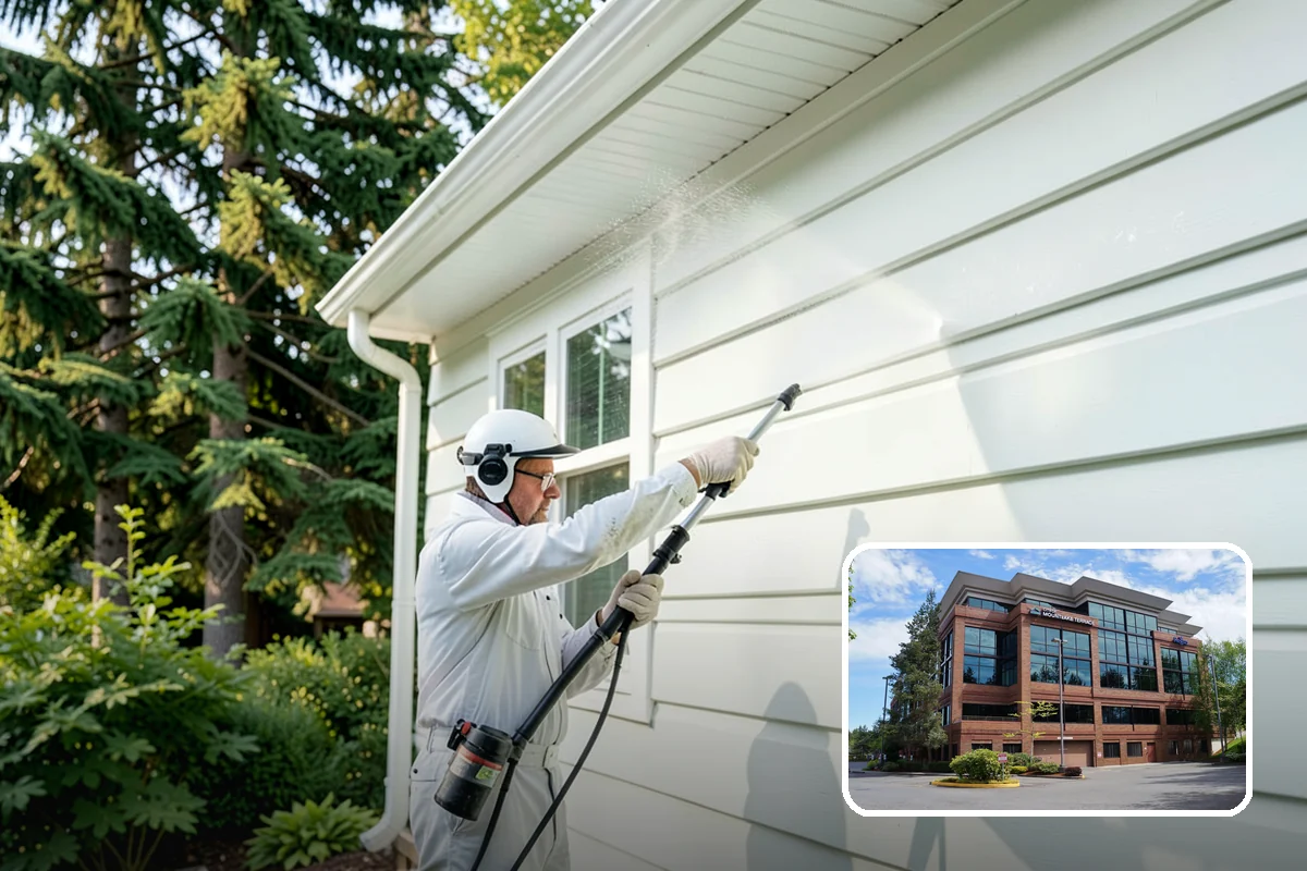 Property Refresh Cleaning in Mountlake Terrace, Snohomish County, WA - Restores a neglected exterior in one comprehensive visit