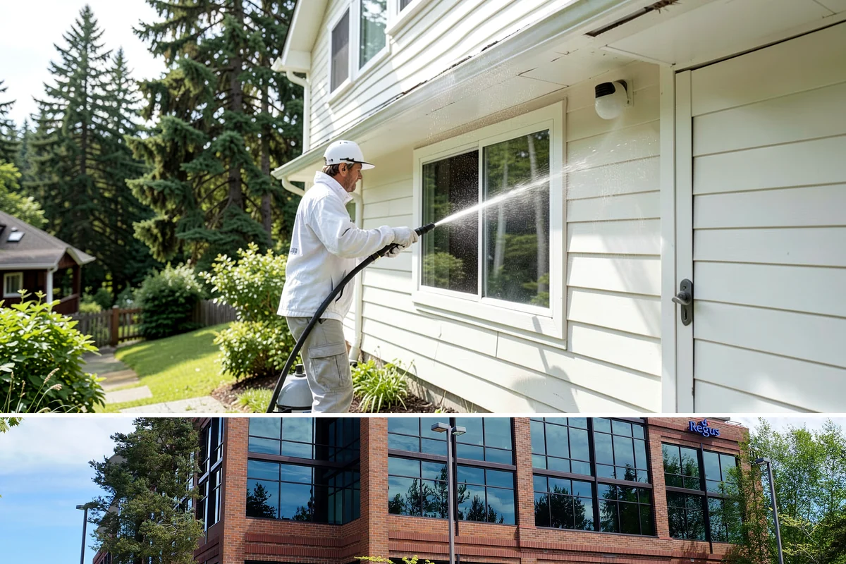 Property Refresh Cleaning in Mountlake Terrace, Snohomish County, WA - Any dry-enough window works, though late spring and early fall in Washington offer the most reliable conditions for a full...