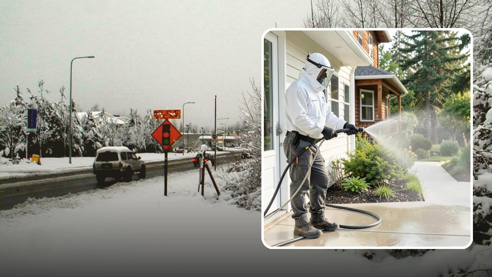 Property Refresh Cleaning in Newcastle, King County, WA - Property refresh cleaning gives a home or building a full exterior reset to restore appearance after a period of neglected upkeep.
