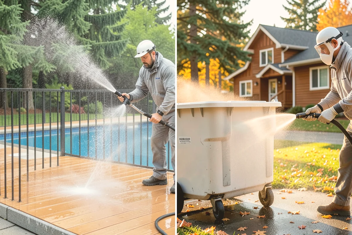 Property Refresh Cleaning in Newcastle, King County, WA - Assess every exterior surface and rank the worst areas