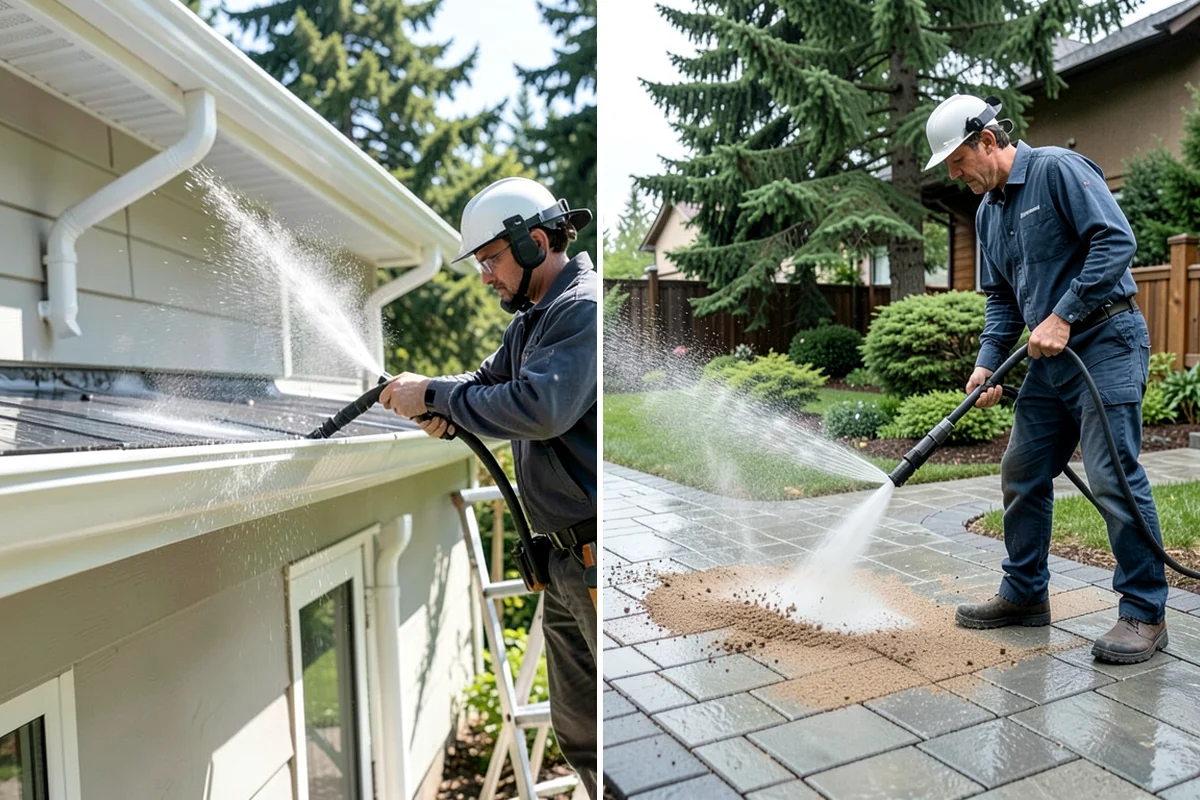 Property Refresh Cleaning in Normandy Park, King County, WA - Assess every exterior surface and rank the worst areas