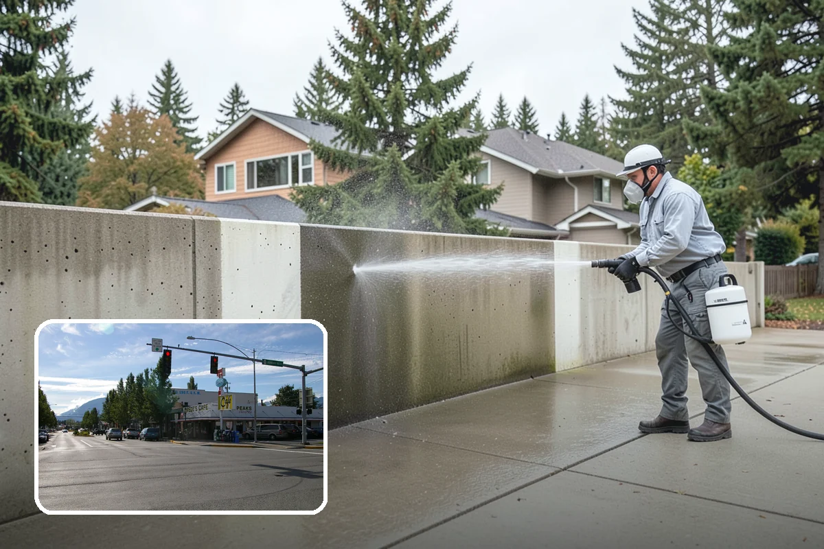 Property Refresh Cleaning in North Bend, King County, WA - Restores a neglected exterior in one comprehensive visit
