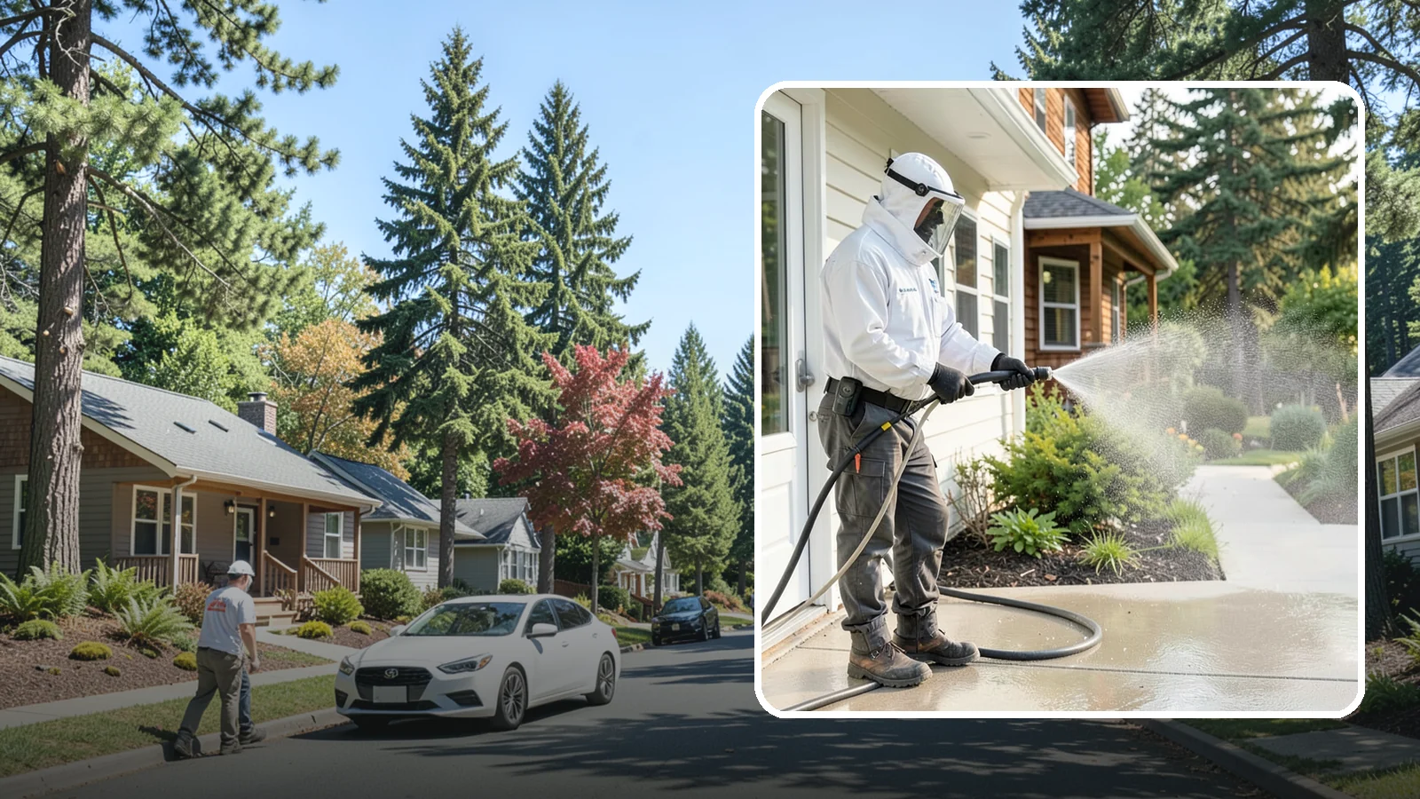 Property Refresh Cleaning in Orting, Pierce County, WA - Property refresh cleaning gives a home or building a full exterior reset to restore appearance after a period of neglected upkeep.