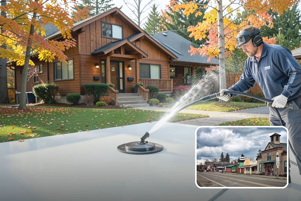 Property Refresh Cleaning in Roy, Pierce County, WA - Restores a neglected exterior in one comprehensive visit