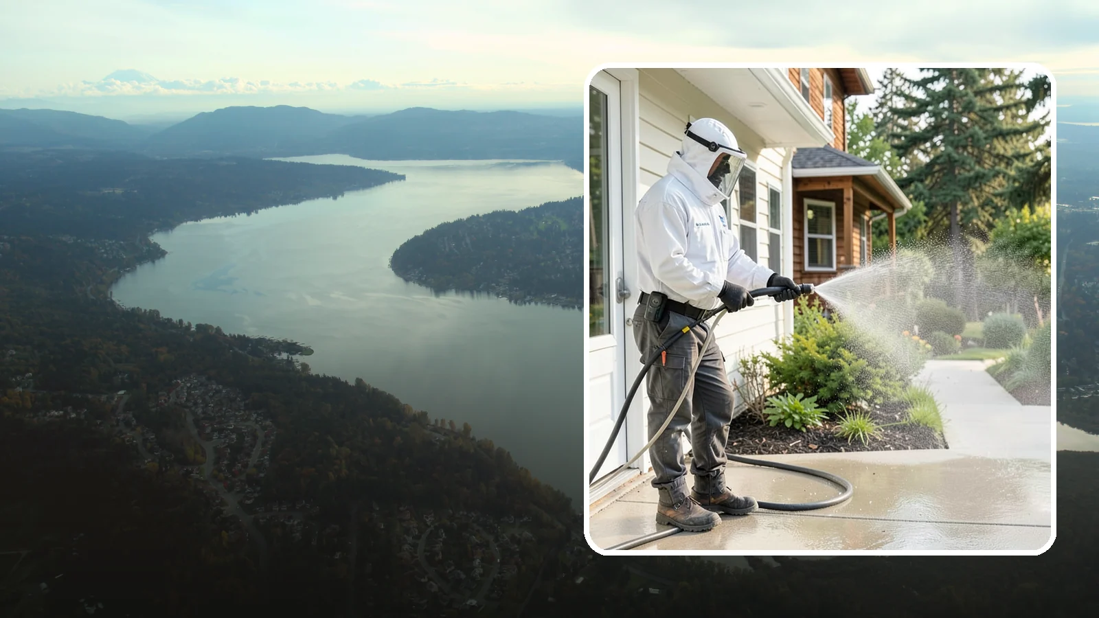 Property Refresh Cleaning in Sammamish, King County, WA - Property refresh cleaning gives a home or building a full exterior reset to restore appearance after a period of neglected upkeep.