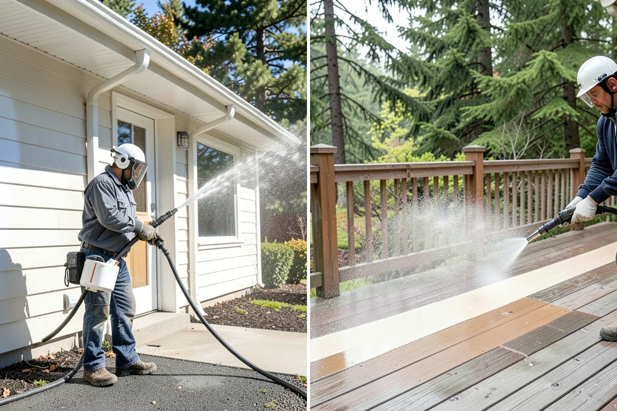 Property Refresh Cleaning in SeaTac, King County, WA - Assess every exterior surface and rank the worst areas
