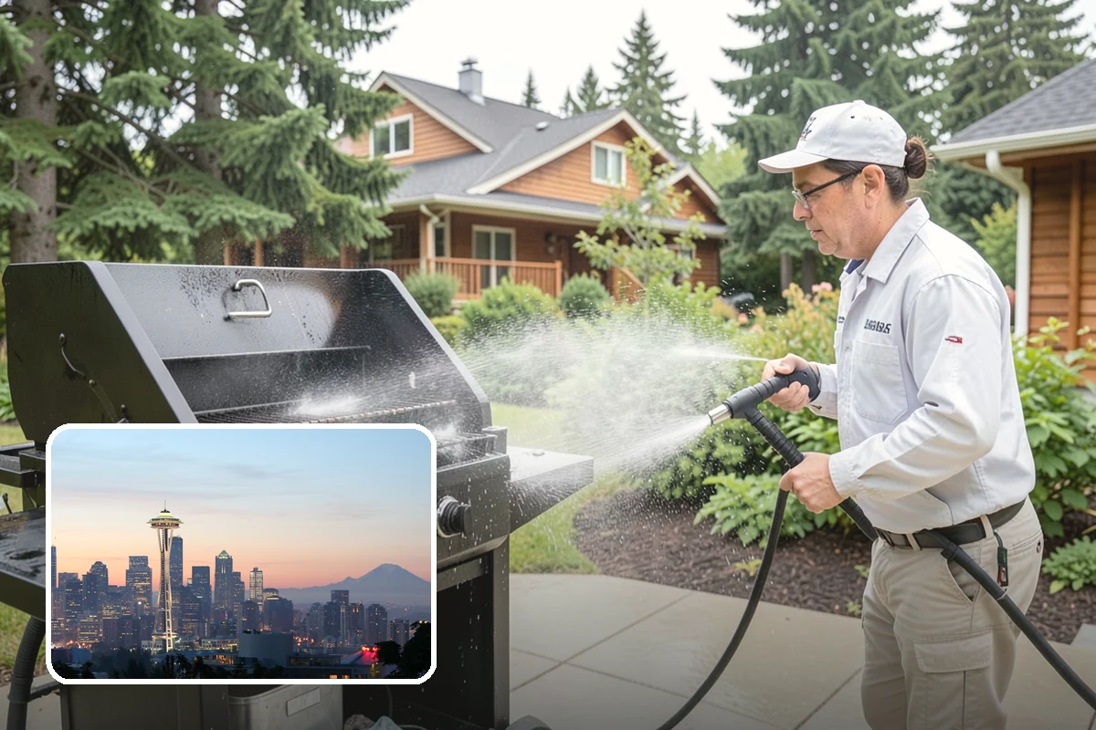 Property Refresh Cleaning in Seattle, King County, WA - Restores a neglected exterior in one comprehensive visit