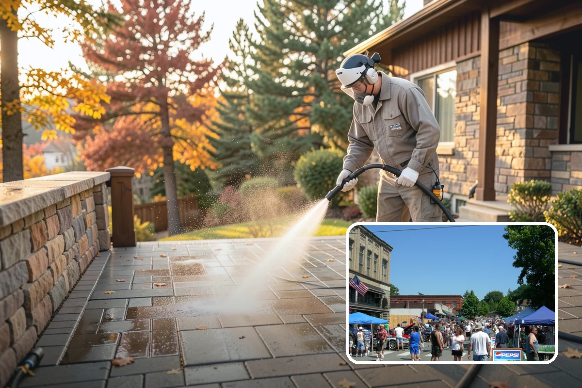 Property Refresh Cleaning in Snohomish, Snohomish County, WA - Restores a neglected exterior in one comprehensive visit