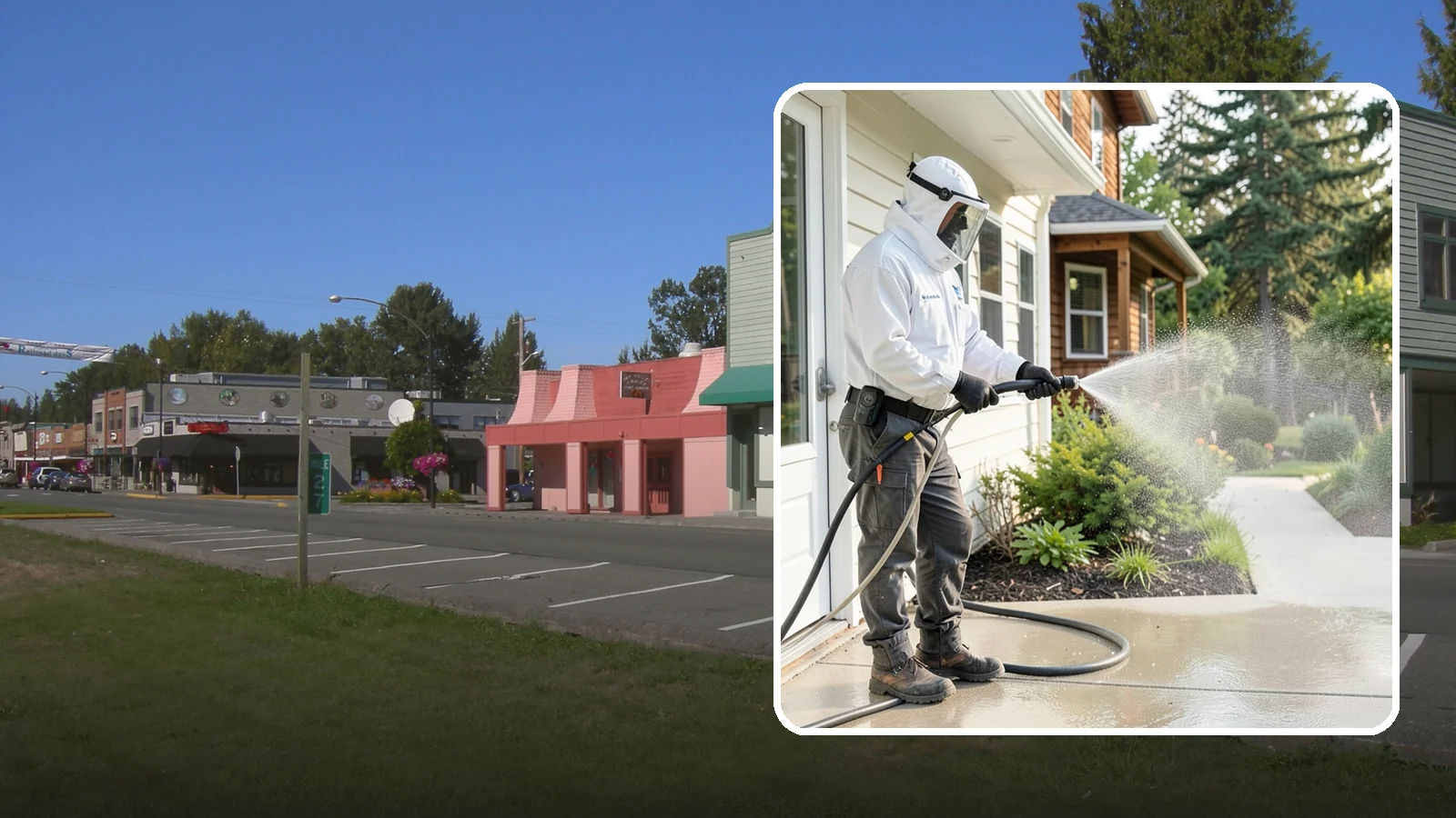 Property Refresh Cleaning in Snoqualmie, King County, WA - Property refresh cleaning gives a home or building a full exterior reset to restore appearance after a period of neglected upkeep.