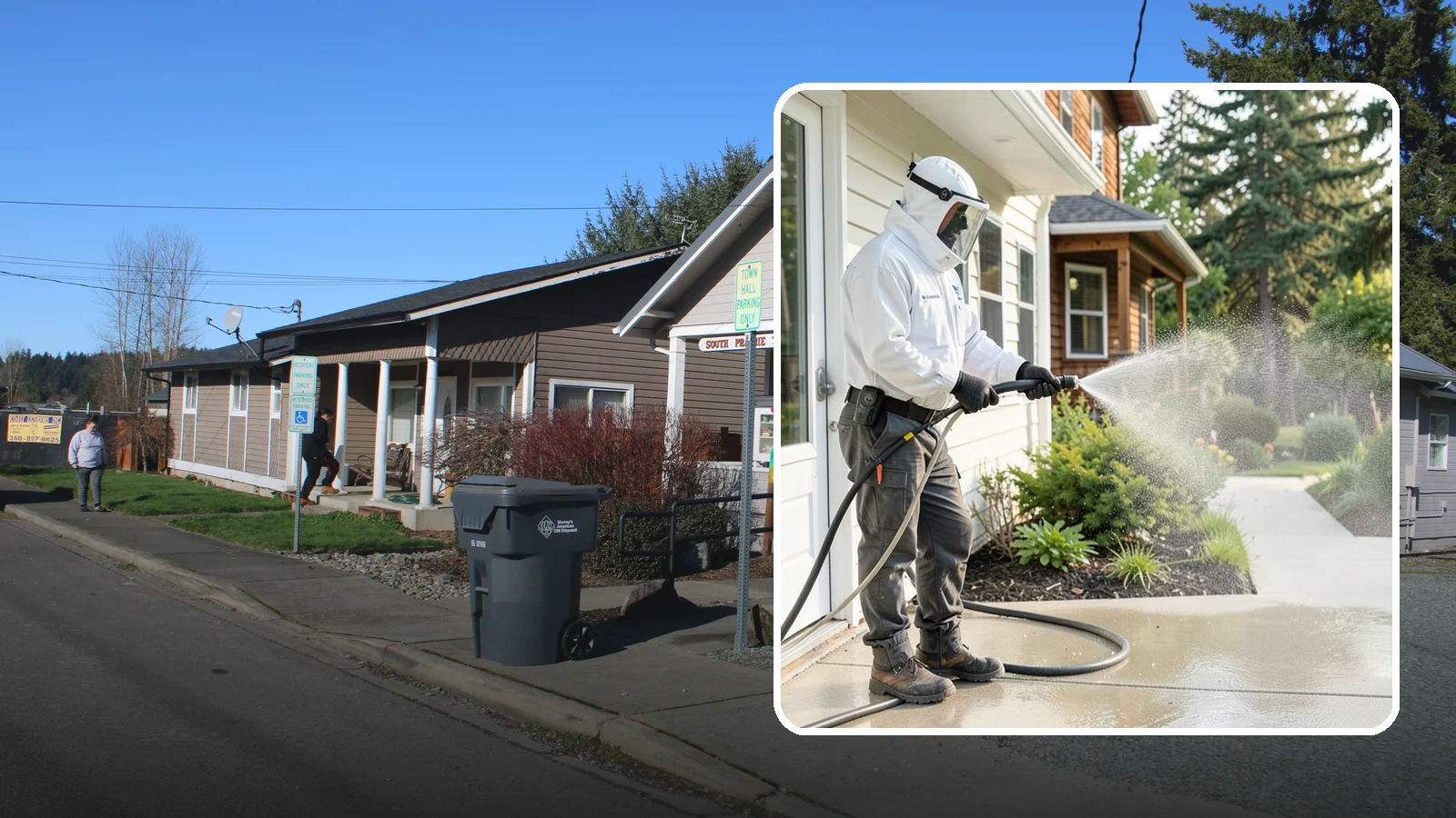 Property Refresh Cleaning in South Prairie, Pierce County, WA - Property refresh cleaning gives a home or building a full exterior reset to restore appearance after a period of neglected upkeep.
