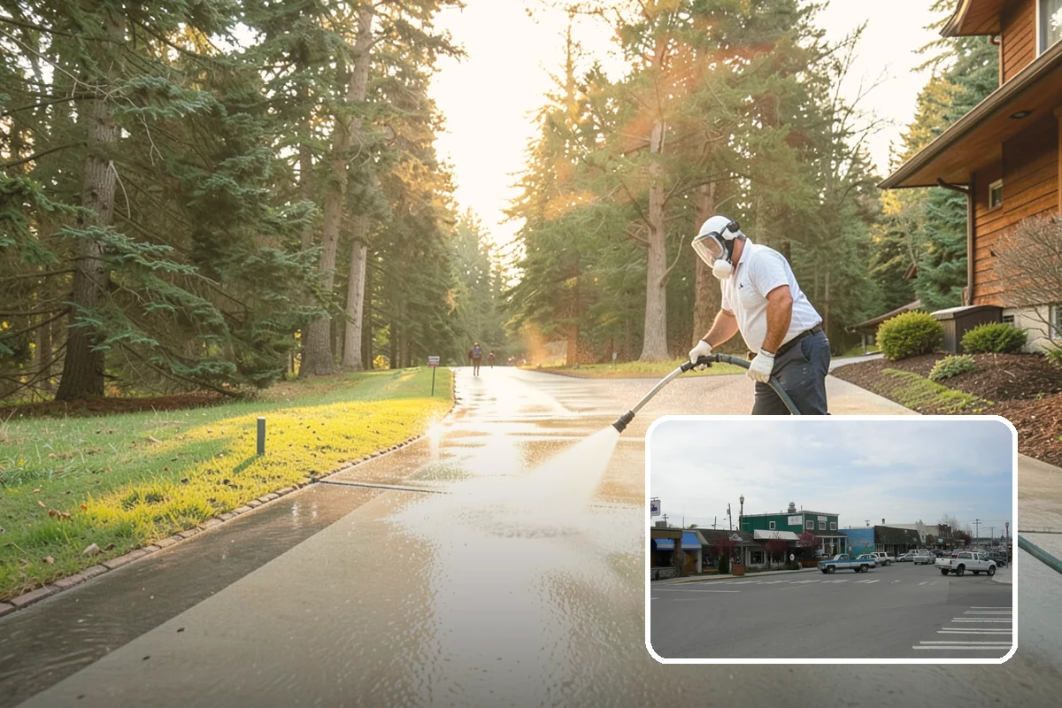Property Refresh Cleaning in Stanwood, Snohomish County, WA - Restores a neglected exterior in one comprehensive visit