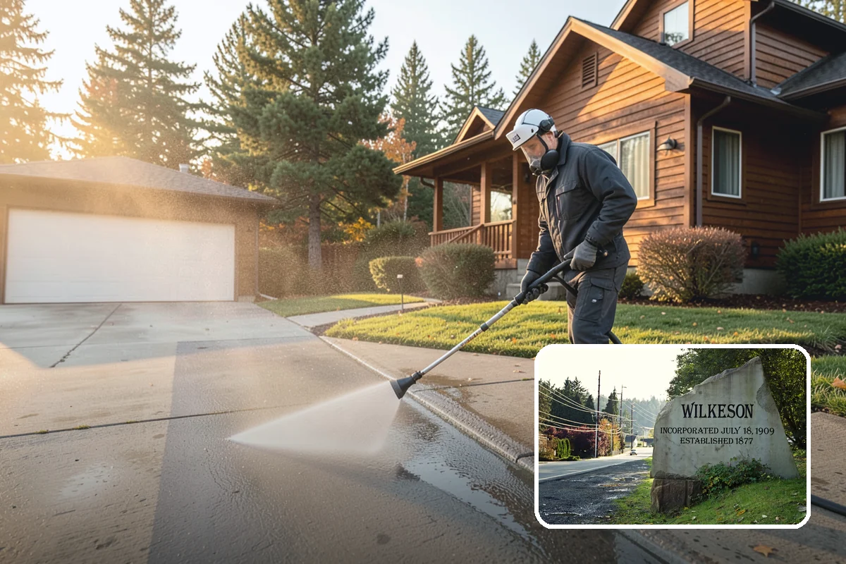 Property Refresh Cleaning in Wilkeson, Pierce County, WA - Restores a neglected exterior in one comprehensive visit