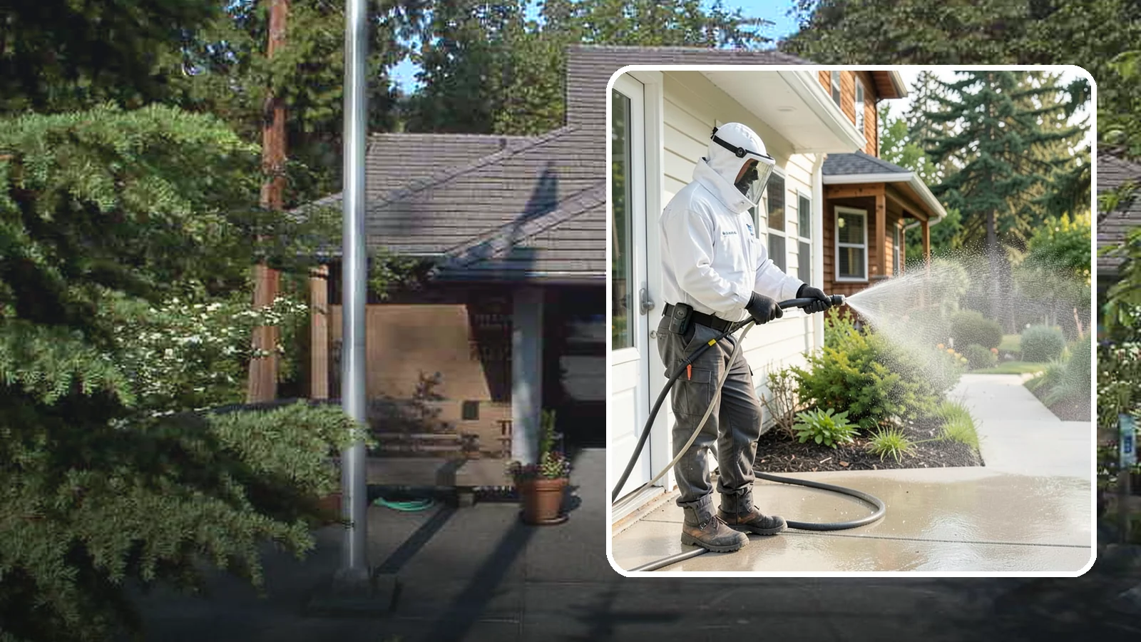 Property Refresh Cleaning in Yarrow Point, King County, WA - Property refresh cleaning gives a home or building a full exterior reset to restore appearance after a period of neglected upkeep.