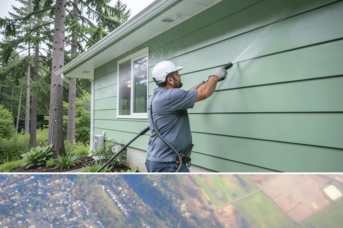 Real Estate Exterior Cleaning in Algona, King County, WA - Available year-round, with service timed to each listing or transaction deadline regardless of season.