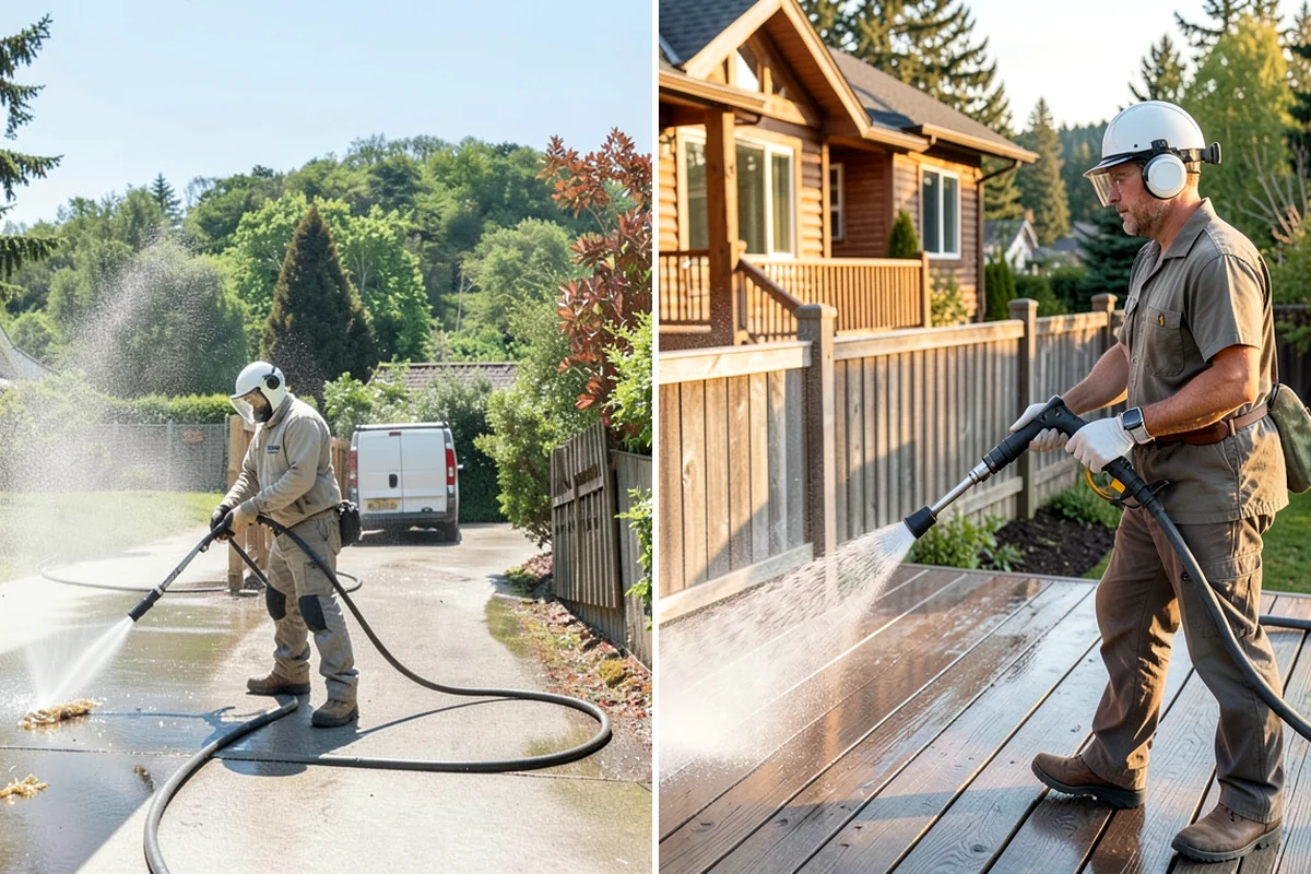 Real Estate Exterior Cleaning in Arlington, Snohomish County, WA - Confirm the property list and required completion dates