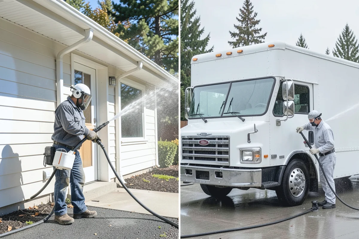 Real Estate Exterior Cleaning in Beaux Arts Village, King County, WA - Confirm the property list and required completion dates