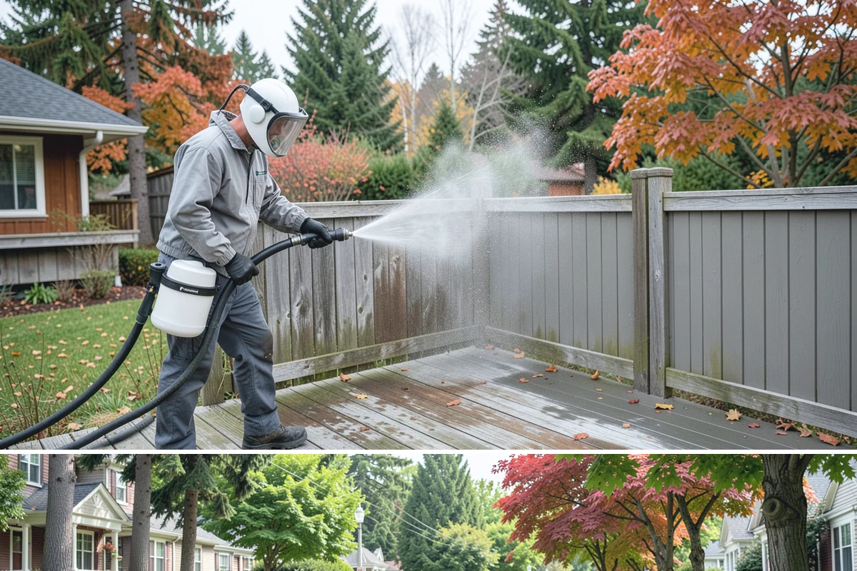 Real Estate Exterior Cleaning in Beaux Arts Village, King County, WA - Available year-round, with service timed to each listing or transaction deadline regardless of season.