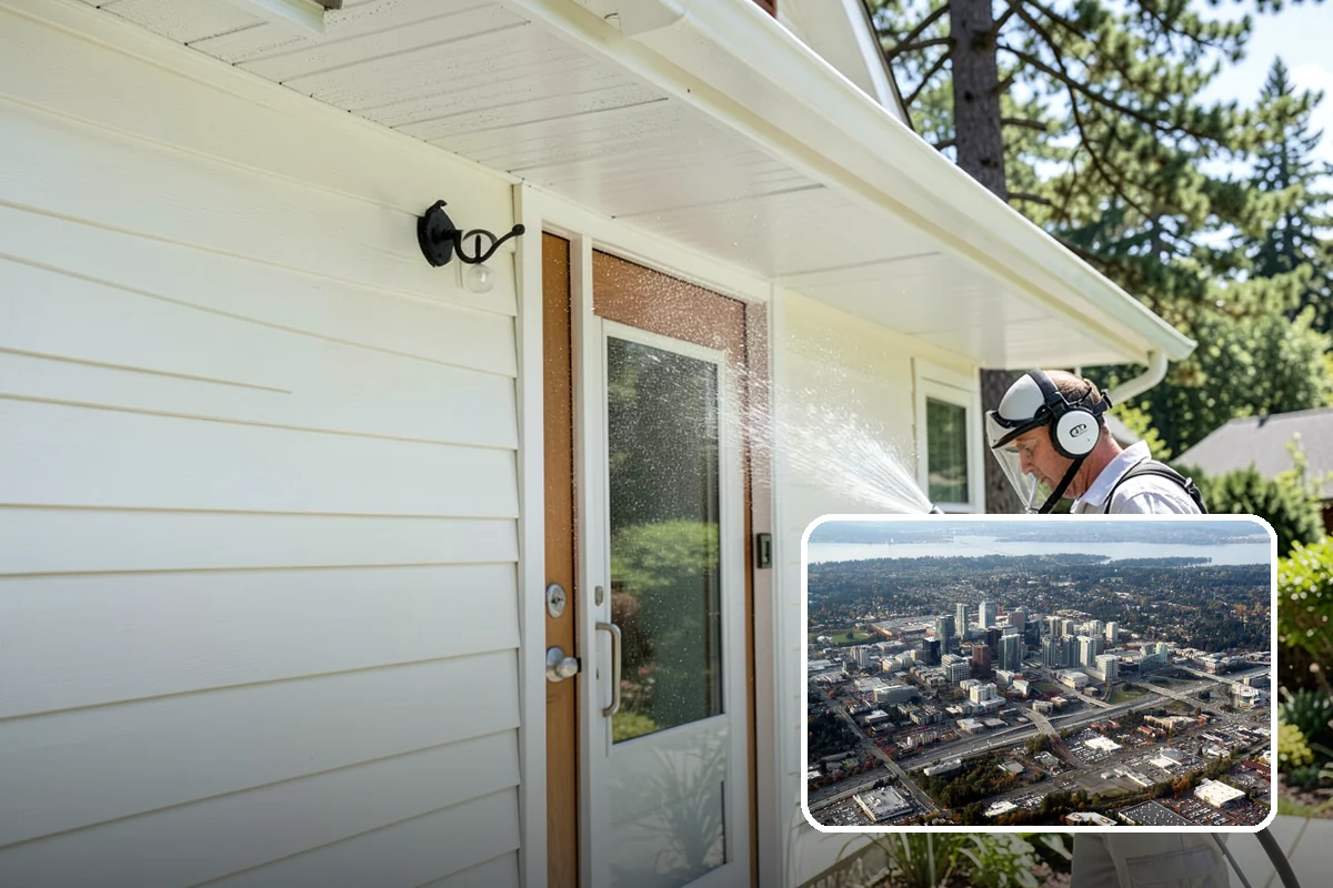 Real Estate Exterior Cleaning in Bellevue, King County, WA - Delivers dependable turnaround for tight real estate timelines