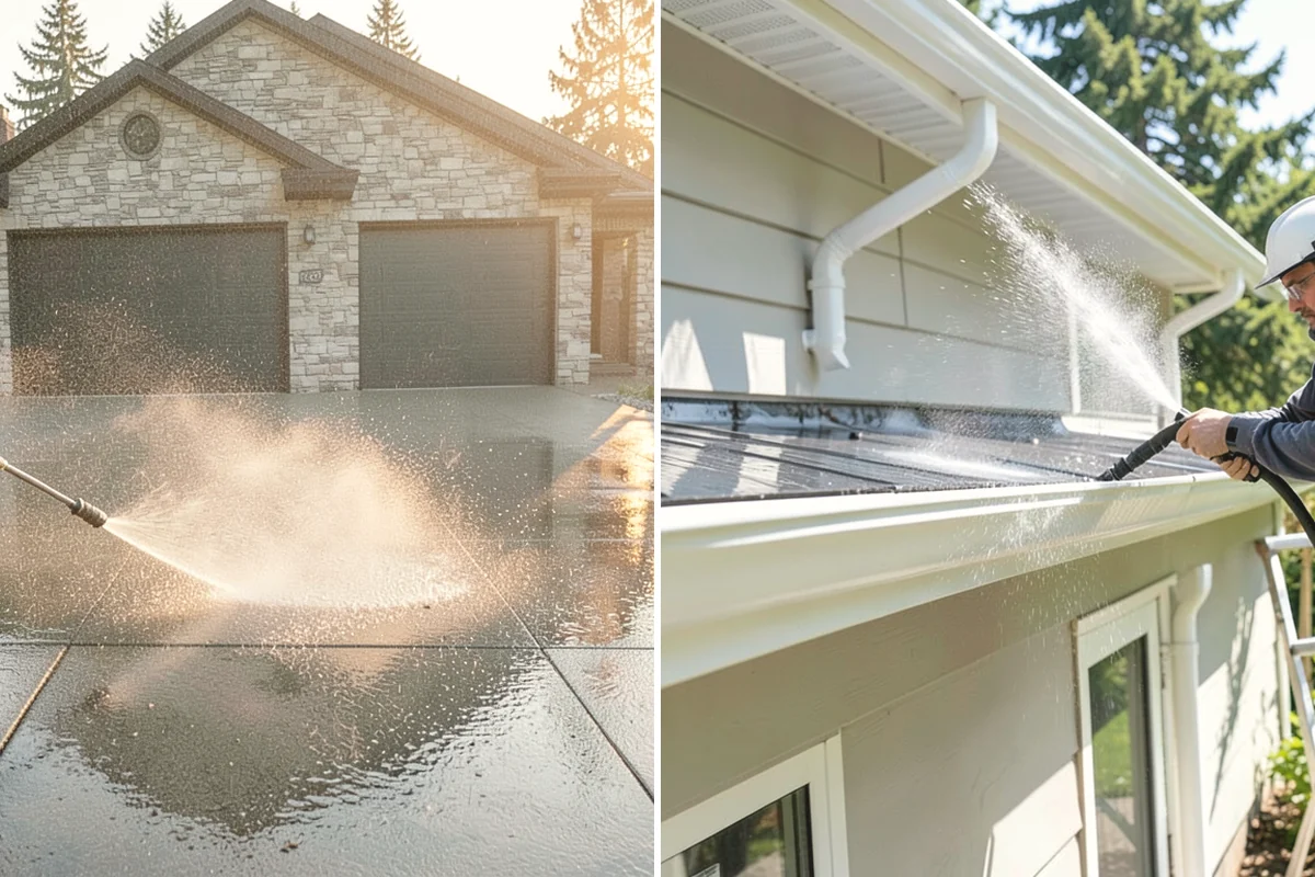 Real Estate Exterior Cleaning in Black Diamond, King County, WA - Confirm the property list and required completion dates