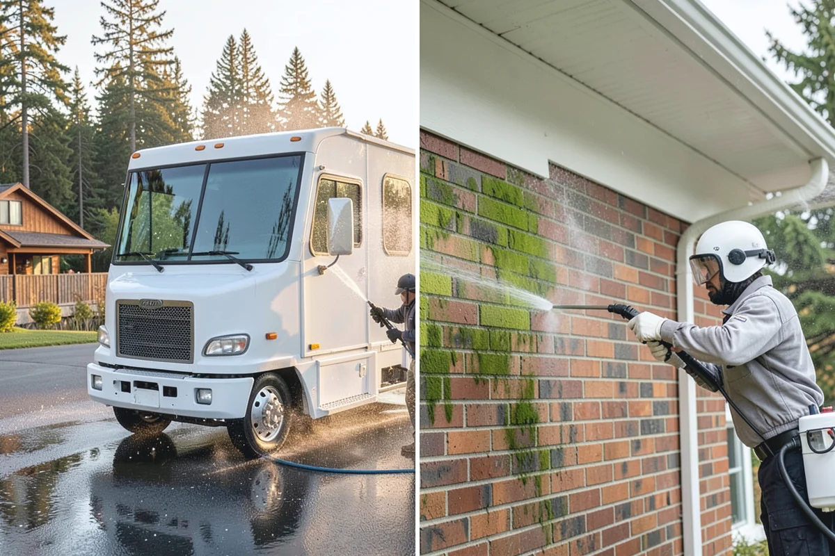 Real Estate Exterior Cleaning in Bonney Lake, Pierce County, WA - Confirm the property list and required completion dates