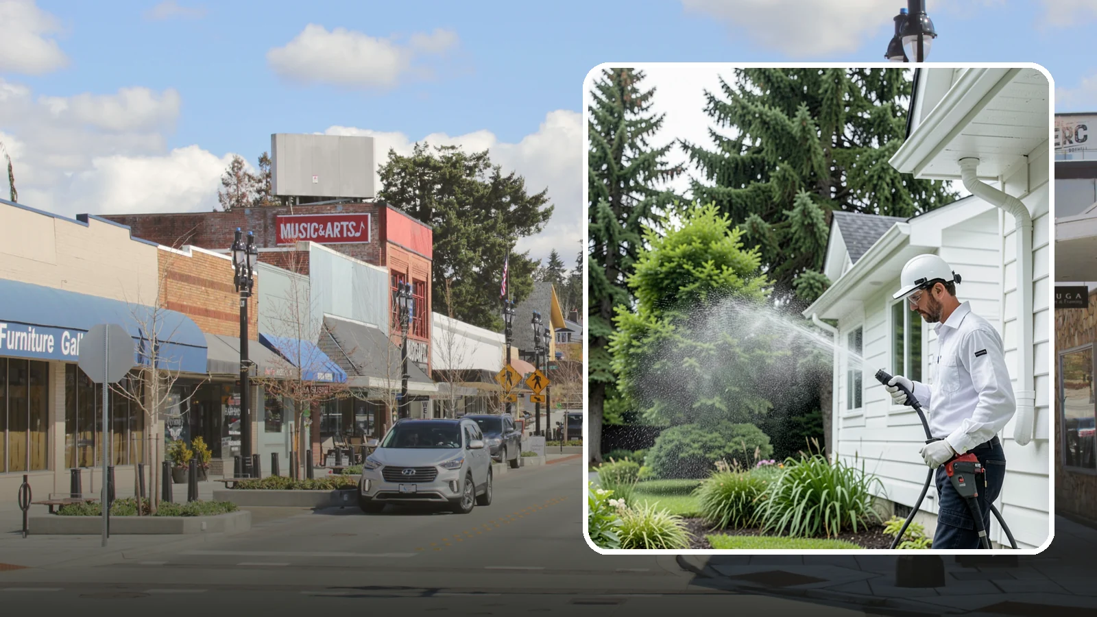 Real Estate Exterior Cleaning in Bothell, King County, WA - Real estate exterior cleaning supports agents and investors with fast, reliable exterior washing that gets properties...