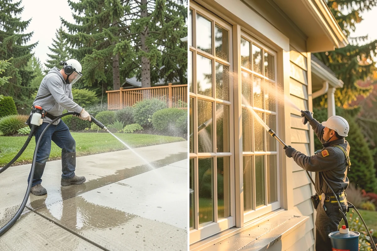 Real Estate Exterior Cleaning in Bothell, King County, WA - Confirm the property list and required completion dates