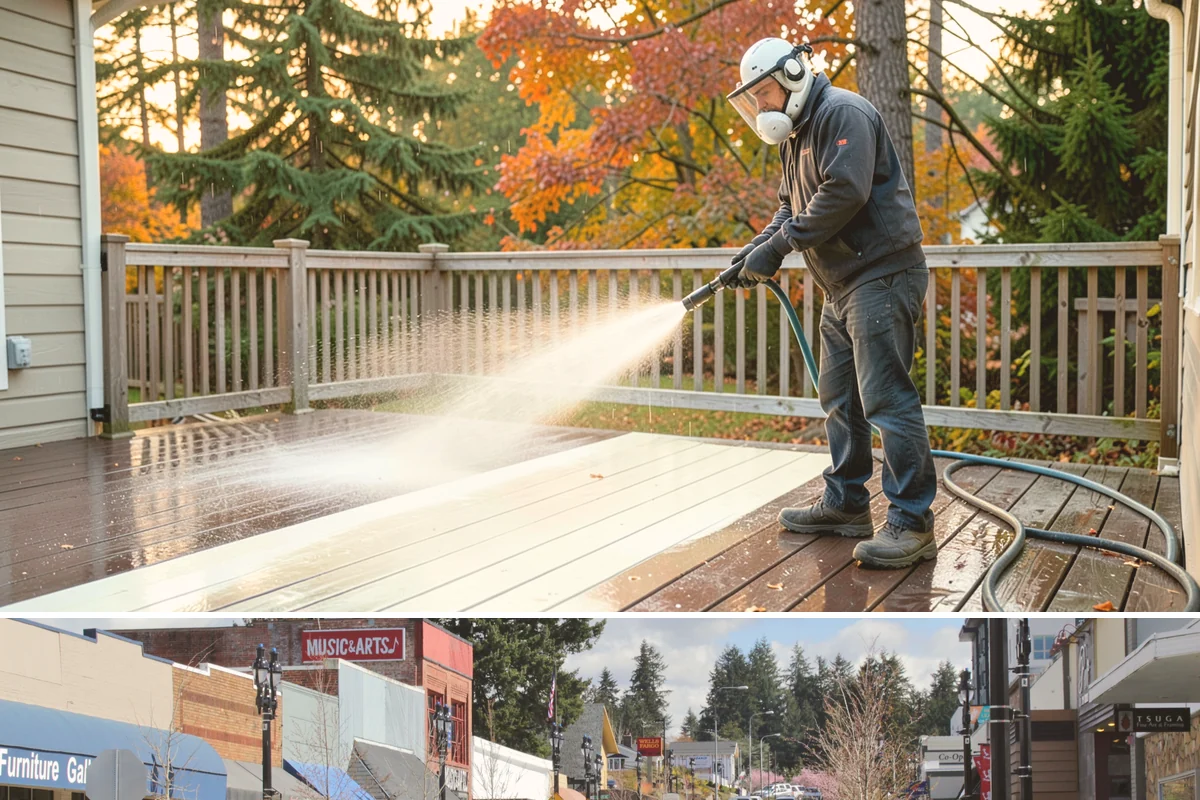 Real Estate Exterior Cleaning in Bothell, King County, WA - Available year-round, with service timed to each listing or transaction deadline regardless of season.