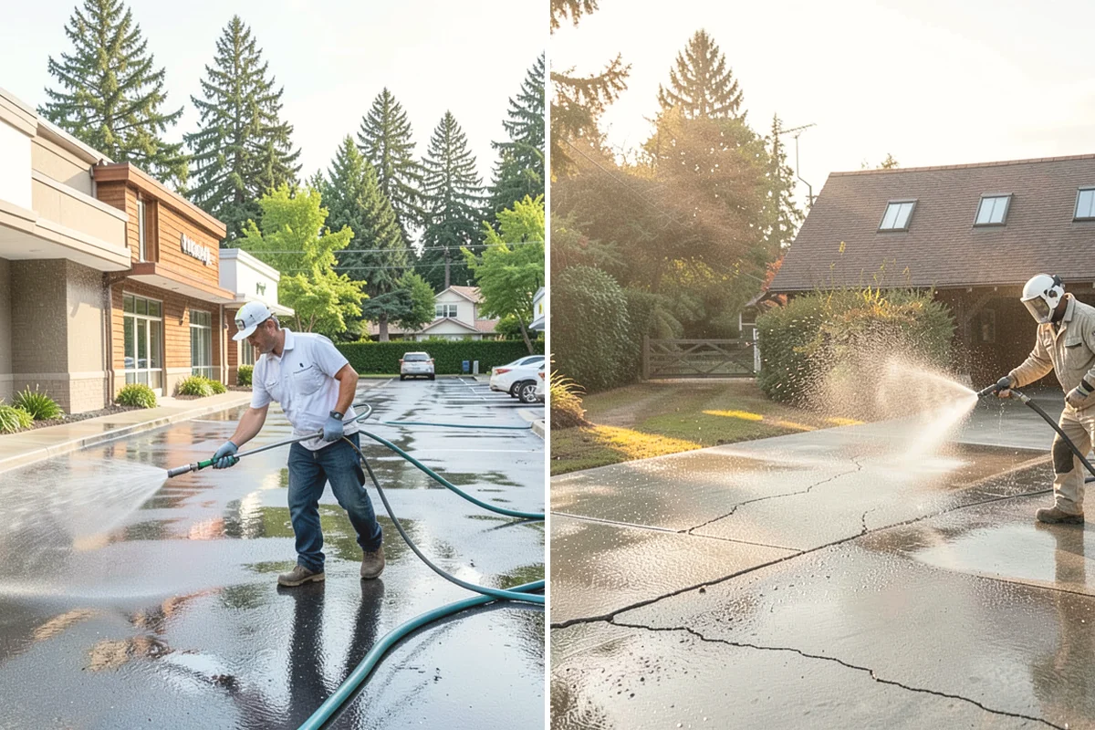 Real Estate Exterior Cleaning in Carbonado, Pierce County, WA - Confirm the property list and required completion dates
